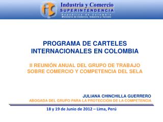 18 y 19 de Junio de 2012 – Lima, Perú