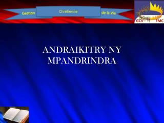 ANDRAIKITRY NY MPANDRINDRA