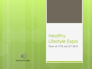 Healthy Lifestyle Expo