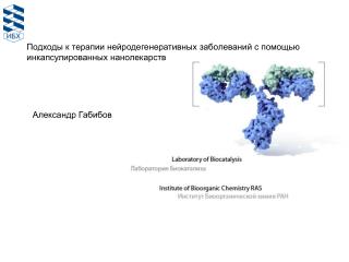 Подходы к терапии нейродегенеративных заболеваний с помощью инкапсулированных нанолекарств