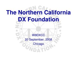 The Northern California DX Foundation