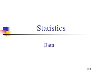 Statistics