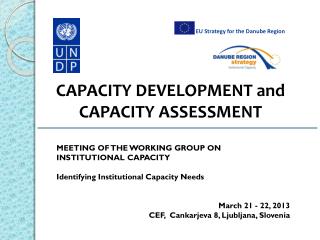 CAPACITY DEVELOPMENT and CAPACITY ASSESSMENT