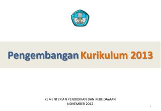 Pengembangan Kurikulum 2013