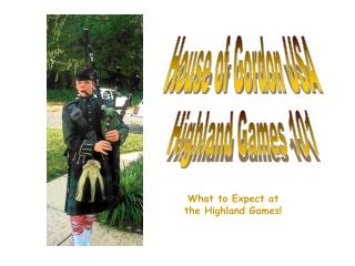 Highland Games 101