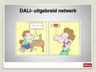 DALI- uitgebreid netwerk