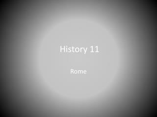 History 11