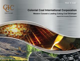 Colonial Coal International Corporation