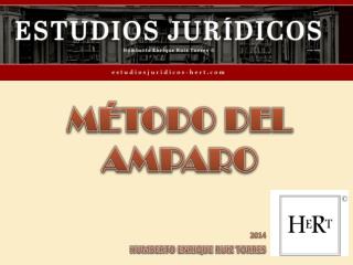 MÉTODO DEL AMPARO