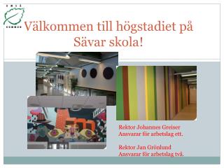 Välkommen till högstadiet på Sävar skola!