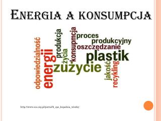 Energia a konsumpcja