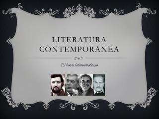 Literatura contemporanea