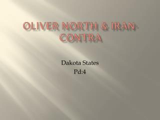 Oliver North & Iran-Contra