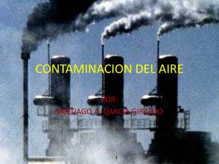 CONTAMINACION DEL AIRE