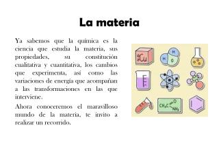 La materia