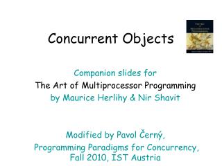 Concurrent Objects