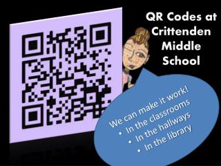 QR Codes at Crittenden Middle School