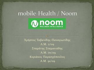 mobile-Health / Noom