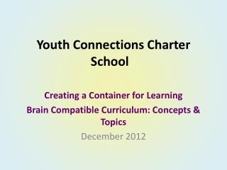 Youth Connections Charter School