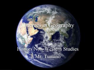 Themes in Geography