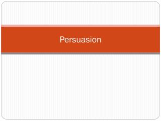 Persuasion