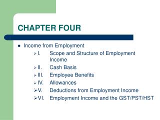 CHAPTER FOUR