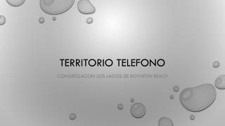 Territorio telefono