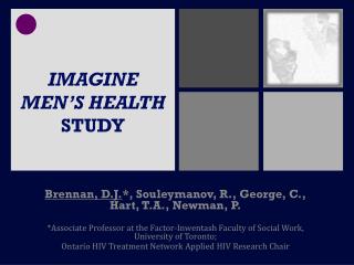 IMAGINE MEN’S HEALTH STUDY