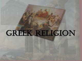 Greek Religion