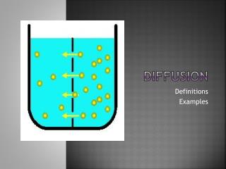 diffusion