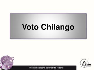 Voto Chilango