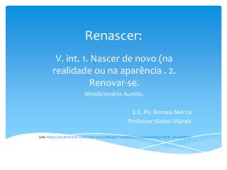 Renascer: