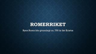 Romerriket