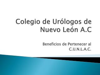 Colegio de Urólogos de Nuevo León A.C