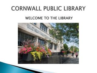 CORNWALL PUBLIC LIBRARY