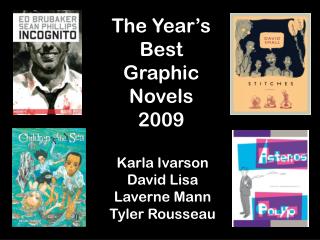 The Year’s Best Graphic Novels 2009