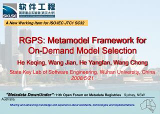 RGPS: Metamodel Framework for On-Demand Model Selection