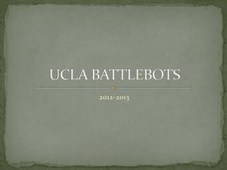 UCLA BATTLEBOTS