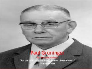 Paul Grüninger