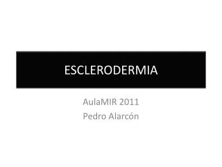 ESCLERODERMIA