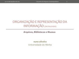 Organização e Representação da Informação (Digitalizada)