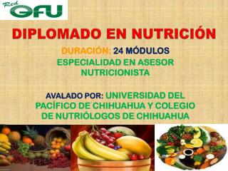 DIPLOMADO EN NUTRICIÓN