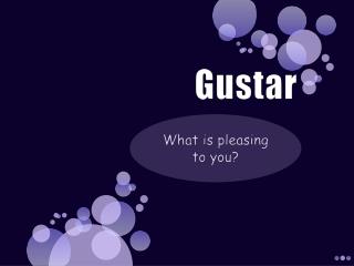 Gustar