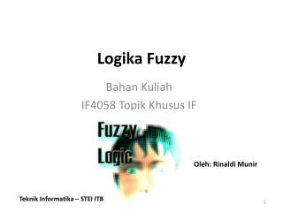 Logika Fuzzy