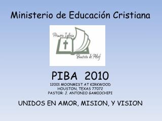 Ministerio de Educación Cristiana