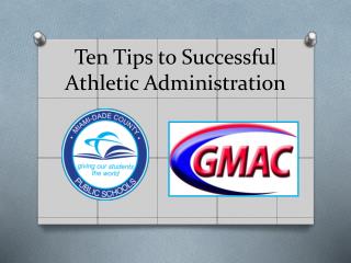 Ten Tips to Successful Athletic Administration