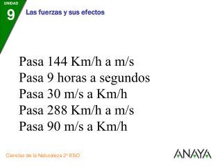 Actividades interactivas del movimiento