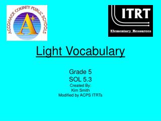 Light Vocabulary