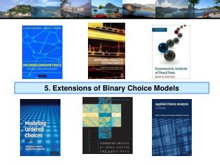 5. Extensions of Binary Choice Models