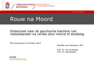 Rouw na Moord